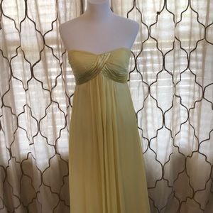 Bcbg Yellow gown